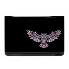 Ornate Flying Owl Vinyl Laptop or Automotive Art sticker decal computer auto   172473167131